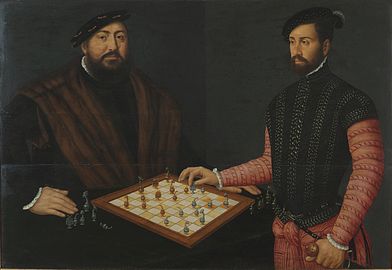 Antonis Mor, 1549, Von Sachsen vs. a Spaniard