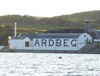 <span class="mw-page-title-main">Ardbeg distillery</span> Scotch whisky distillery on Islay, Scotland