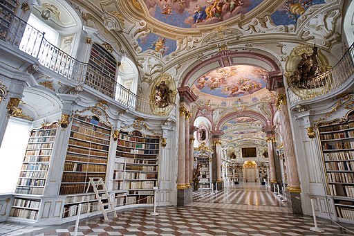 Austria - Admont Abbey Library - 1335