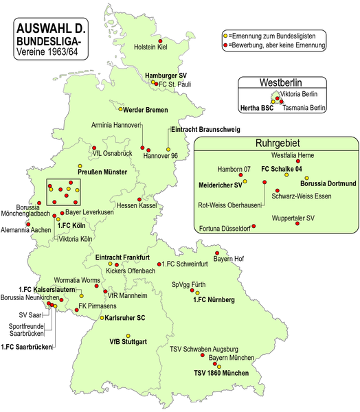 File:Auswahl der Bundesligavereine 1963-64.png