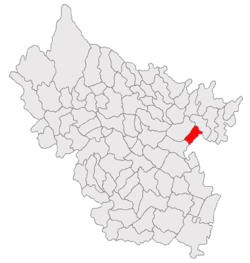 Location of Bălăceanu