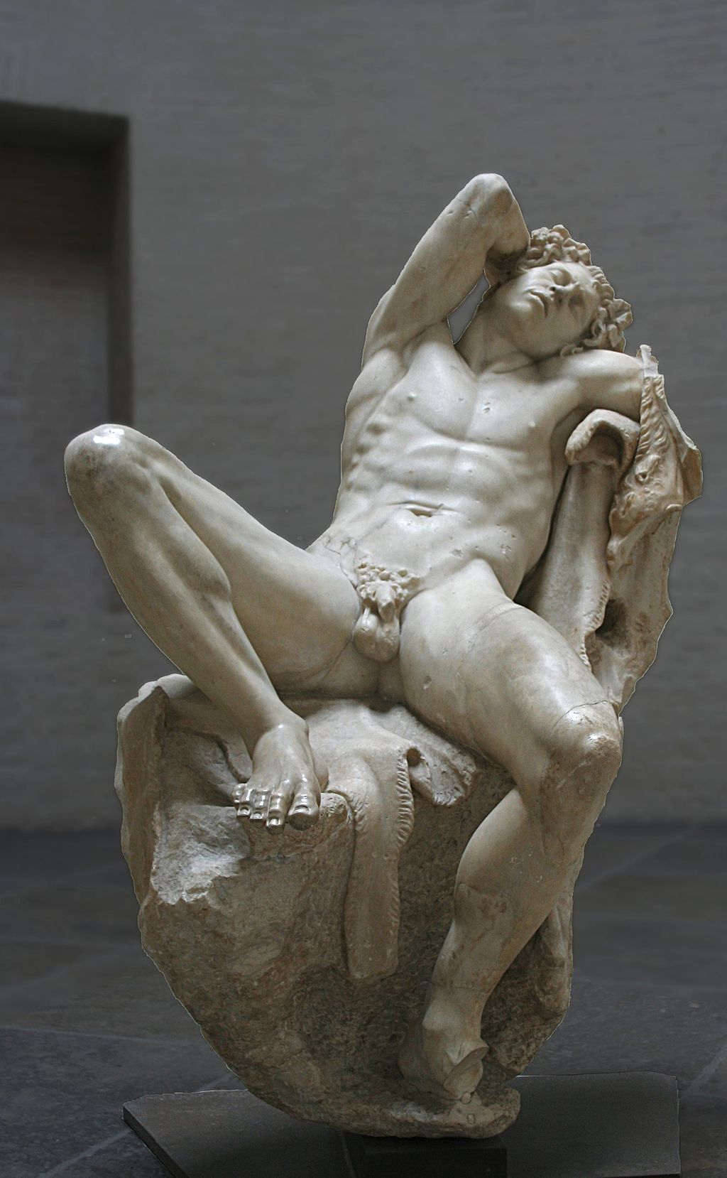 Sleeping Satyr, or the Barberini Faun.