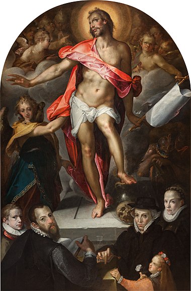 Bartholomaeus Spranger - batu Nisan dari Goldsmith Nicolas Müller Praha - Google Art Project.jpg