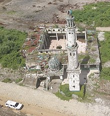 The mosque's damaged structure in 2020 Bato Mosque Marawi (cropped).jpg