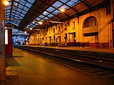 The station at night