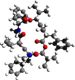 Beauvericine 3d structure.png