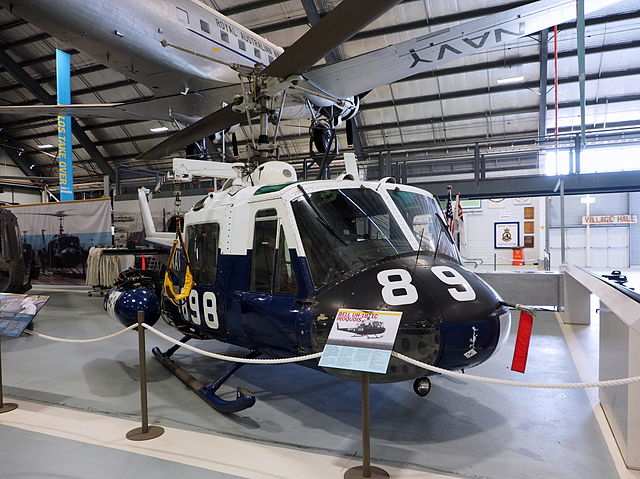 A Bell UH-1C Iroquois at the Fleet Air Arm Museum