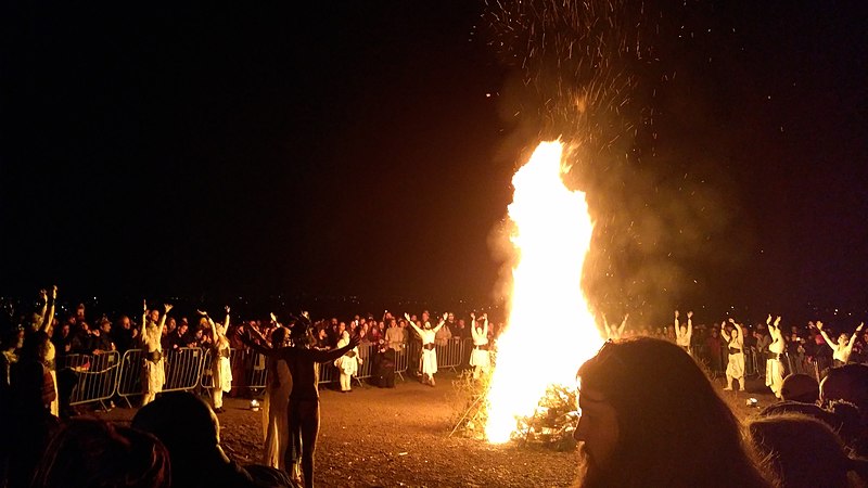 File:Beltane 2019 Edinburgh Calton Hill.jpg