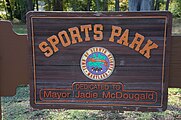 English: In Berwyn Heights, Maryland, Sports Park