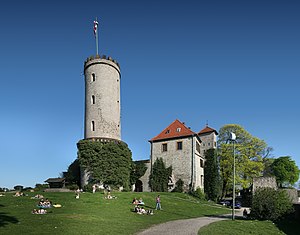 Castillo de Sparrenburg desde su flanco oeste