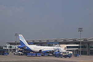 Terminal 1 from the apron