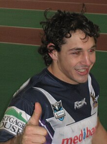 Slater whilst playing for Melbourne in 2007. Billyslater.jpg