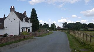 Bings Heath village in United Kingdom