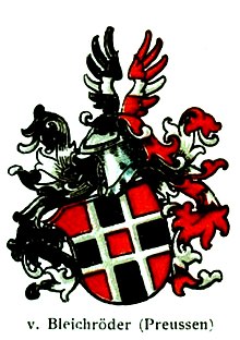 Wappen von Bleichröder, 1872 geadelt (Quelle: Wikimedia)