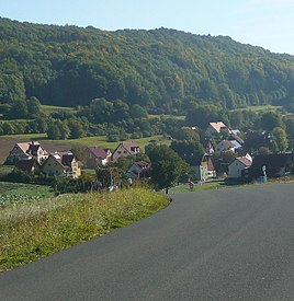 View of Pausdorf from the west (2012)