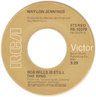 <span class="mw-page-title-main">Bob Wills Is Still the King</span> 1975 song by Waylon Jennings