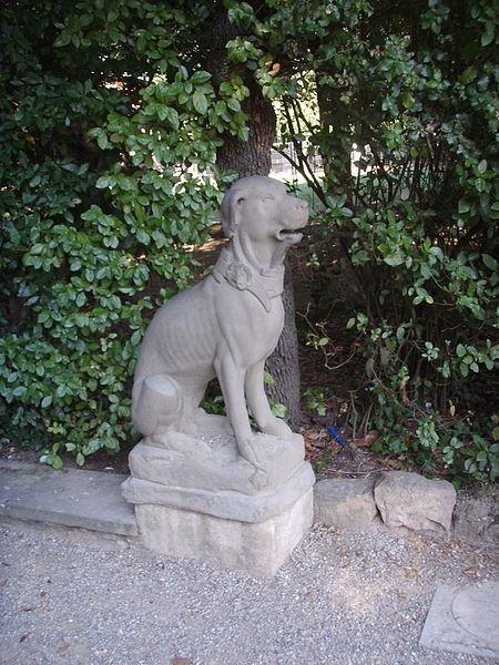 File:Boboli, isolotto, vialetto dx, cane 02.JPG