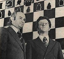 Boris Gulko & Josif Dorfman (1977) Boris Gulko and Josif Dorfman, USSR Chess Championship 1977.jpg