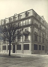 Lombard Odier HQ at 4 boulevard du Theatre in Geneva (1918) Bouleverd du Theatre Geneve 1918.jpg