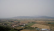 市域北部、モンテペスカリから眺めるブラッカーニ地区