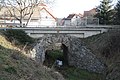 Čeština: Most přes potok Sedlačka v Přibyslavicích, okr. Třebíč. English: Bridge over Sedlačka stream in Přibyslavice, Třebíč District.