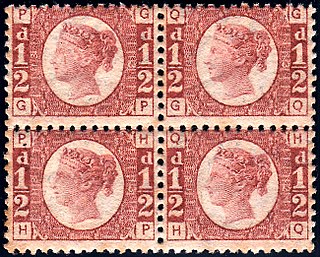<span class="mw-page-title-main">Halfpenny Rose Red</span> Victorian postage stamp