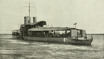 British gun boat on the Tigris