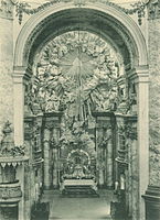 Ferdinand Maxmilián Brokoff: Hlavní oltář svatého Karla Boromejského, Vídeň, Kostel svatého Karla Boromejského