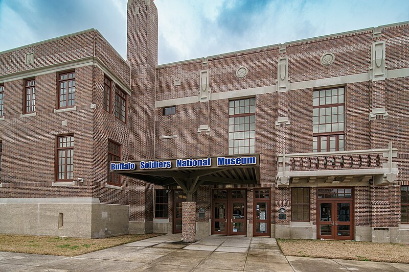 File:Buffalo Soldiers National Museum entrance.jpg