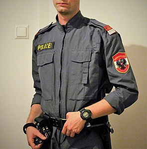 A police coverall