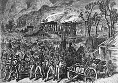 The Burning of Washington, August 1814 Burning of Washington 1814.jpg