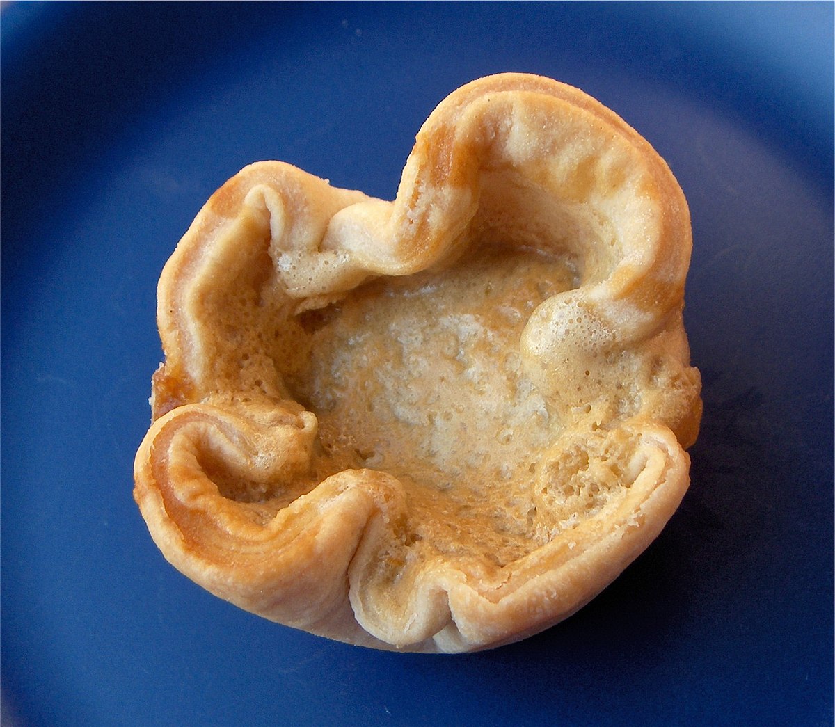 Баттер Тартс. Butter Tart. Canada National dish Bread. Filled with butter