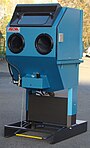 Sandblasting cabinet