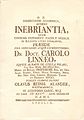 Cover of Inebriantia (1762)