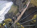 El puente durante un cruce en 2010