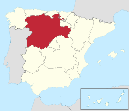 Castilla y León - Localización