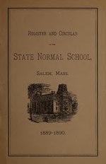 Миниатюра для Файл:Catalogue of the instructors and students in the State Normal School at Salem (IA catalogueofinstr8990stat).pdf