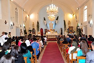 Catholic church in As-Suwayda.jpg