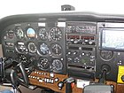 Kokpit pesawat Cessna 172