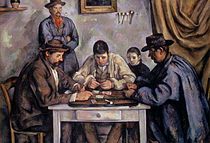 Les Joueurs de cartes, 1890-1892, Barnes Foundation, Merion, Pennsylvanie.