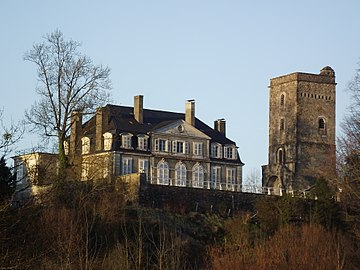 Le château de Coarraze.