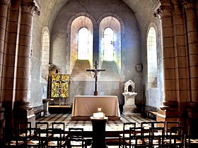 Chapelle des seigneurs, maintenant intégrée à l'église.