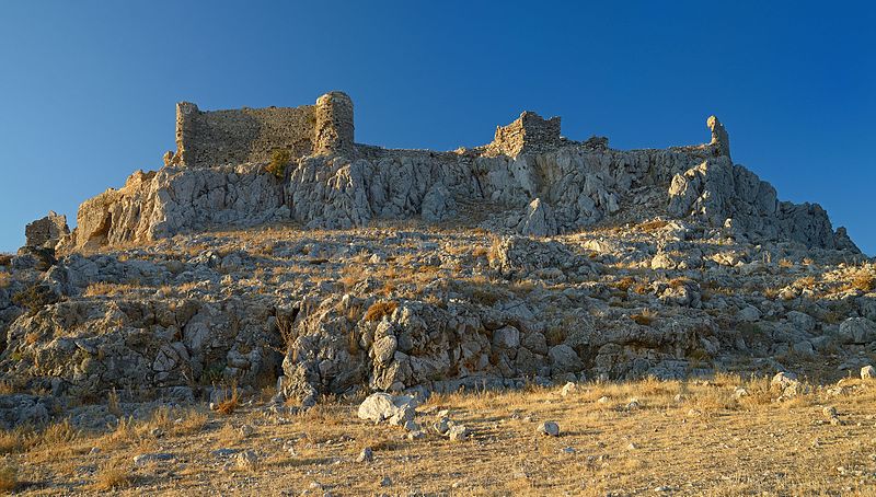 File:Charaki Feraclos Castle Rhodes Greece.jpg