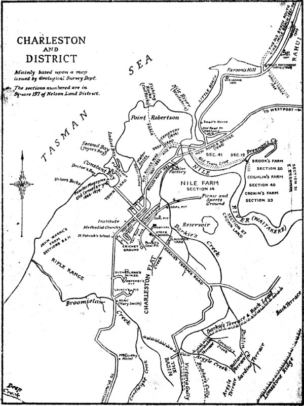 Map of Charleston and district.