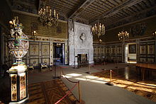 The throne room, Fontainebleau Palace, France]