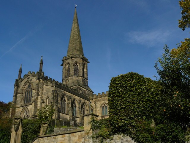 Image: Church in Bakewell   geograph.org.uk   1130117