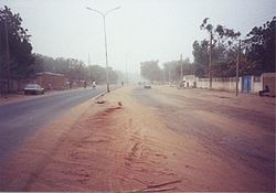 Thông lộ chính vào N'Djamena