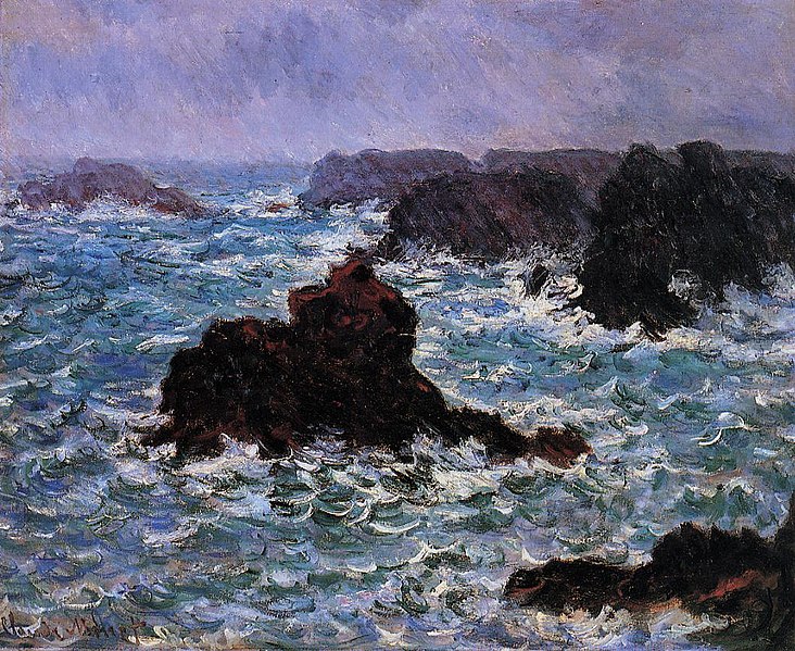 File:Claude Monet - Belle-Ile, Rain Effect.jpg