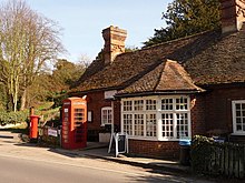 The sub-post office and village shop