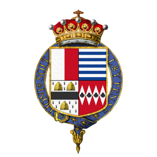 File:Coat of arms of James Waldegrave, 2nd Earl Waldegrave, KG, PC, FRS.png